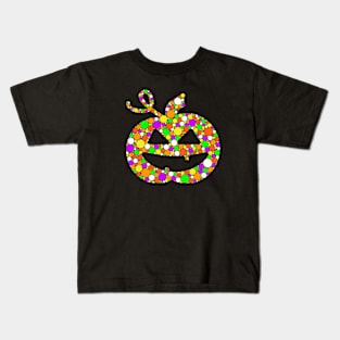 Pumpkin Dot Halloween Kids T-Shirt